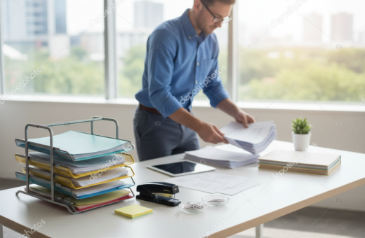Desk Accessories That Make Paper Sorting Faster Before Digitizing