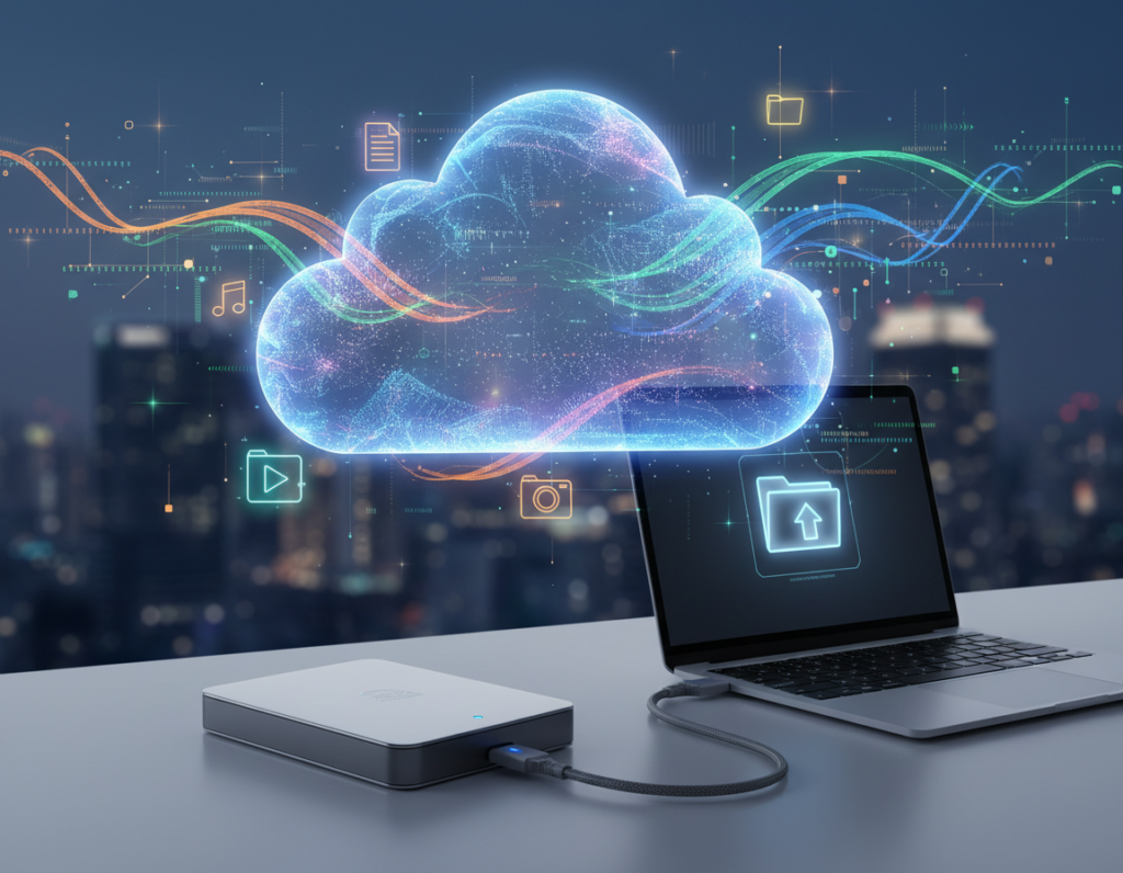 External Drives vs Cloud Storage for Protecting Household Digital Files