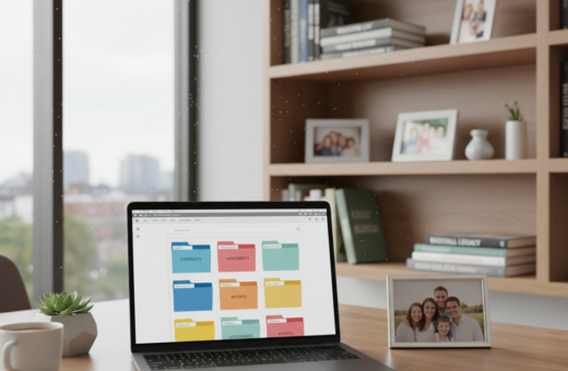 Managing Digital Copies of Contracts and Agreements in Shared Family Storage