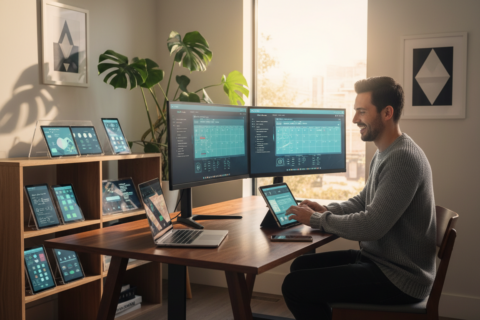 home admin routine paperless lifestyle