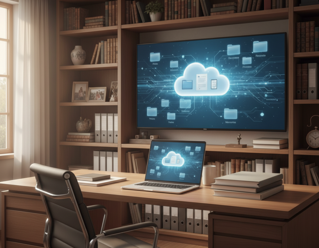 Creating a Long-Term Household Archive That Works Alongside Cloud Storage